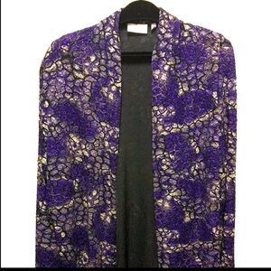 Plus Size/Tall Size Draper’s & Damon’s Textured Shawl